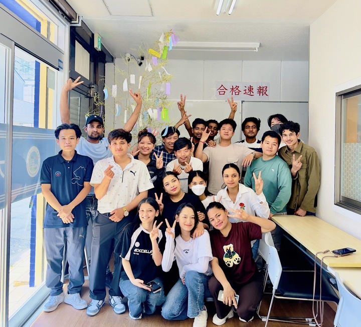 みんなで七夕に願い事を書きました。
みんなの願いが叶いますように！